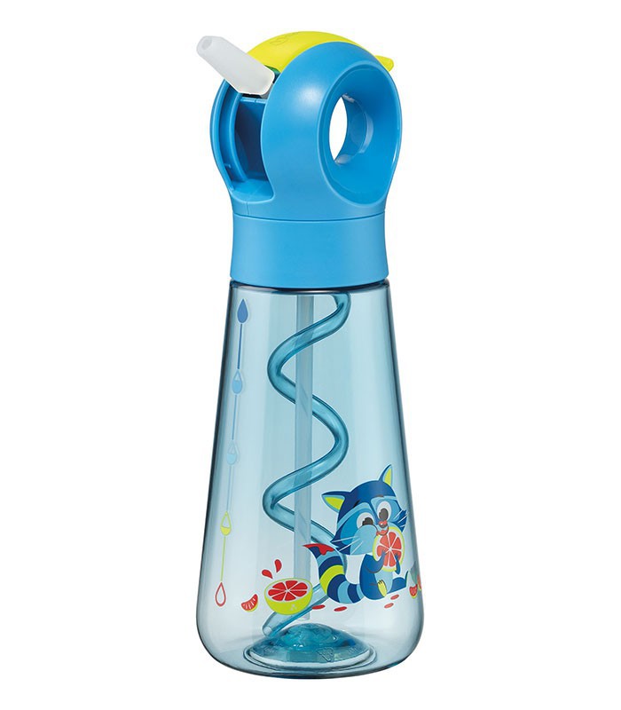 Gourde plastique 500ml miniz bleu  R.873101