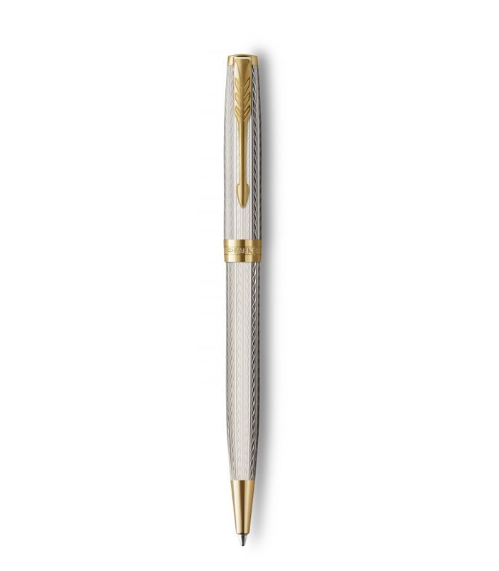 Stylo bille PARKER Sonnet Premium refresh plaqué or M R.PK2119796