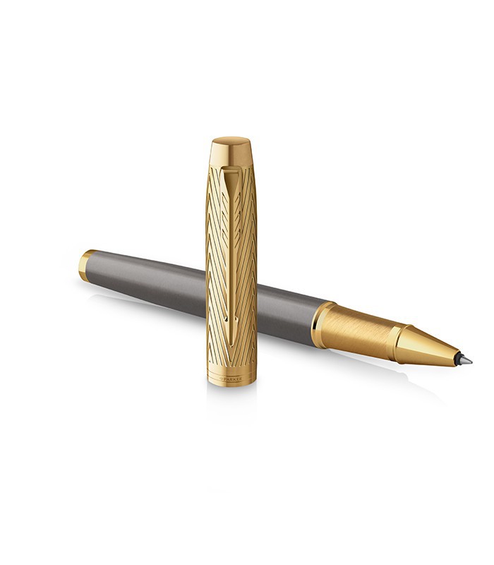 Stylo roller PARKER IM Premium arrow doré F R.PK2200955