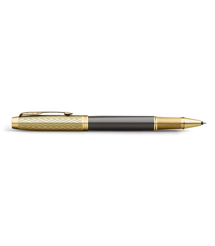 Stylo roller PARKER IM Premium arrow doré F R.PK2200955