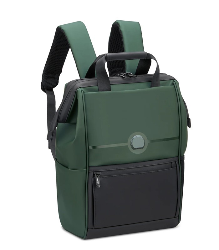 Sac à dos 38.5x35x17.5cm 14'' Turenne soft vert 1 comp R.00163261013