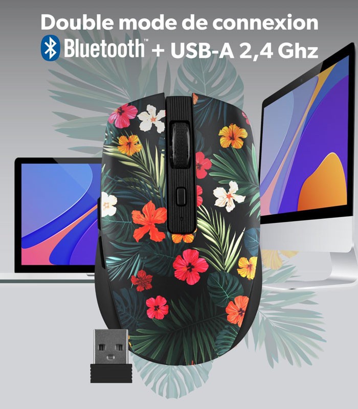 Souris sans fil bluetooth rechargeable TNB AMAZONIA EXCLUSIV 