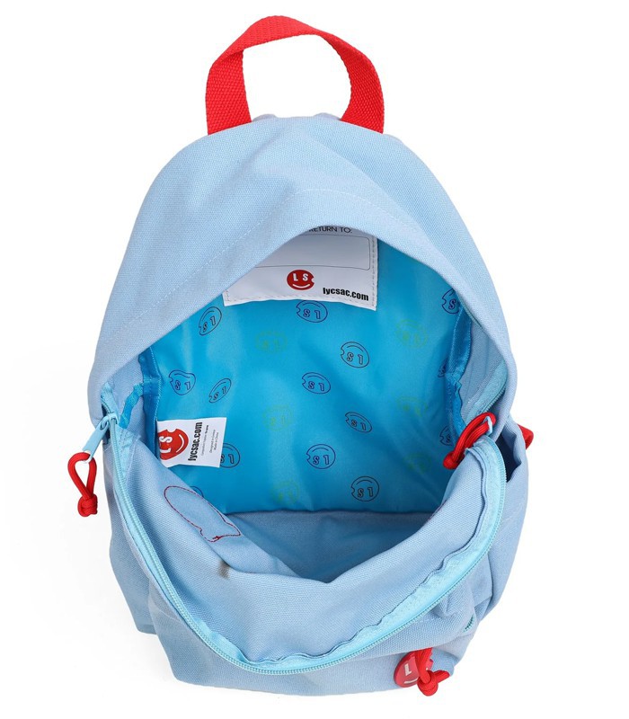 Sac à dos moyen modèle abc bleu R.LS42573