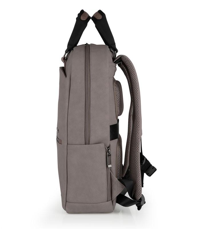 Sac à dos mixte 30x42x12cm 15.6" Link trolley beige R.413952