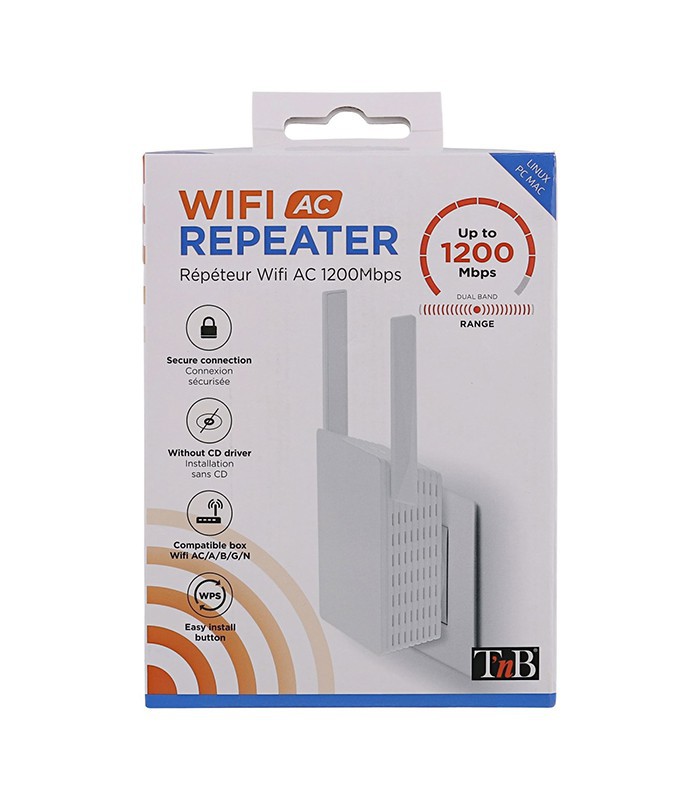 Répéteur Wifi 1200 Mbps TNB