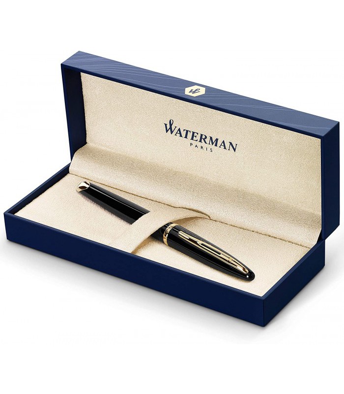 Stylo bille WATERMAN Carène laqué noire GT R.WMS0700380