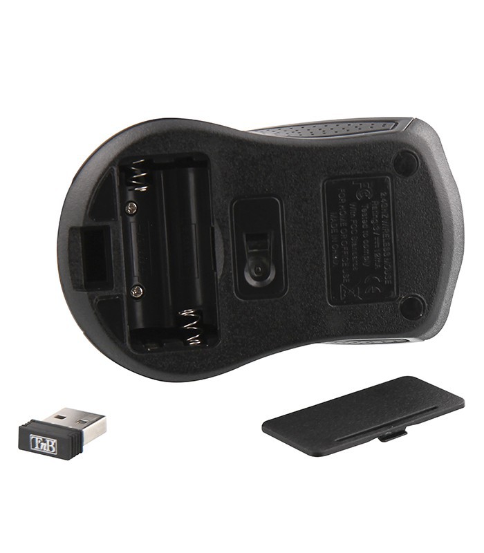 Souris sans fil TNB SHARK noire 