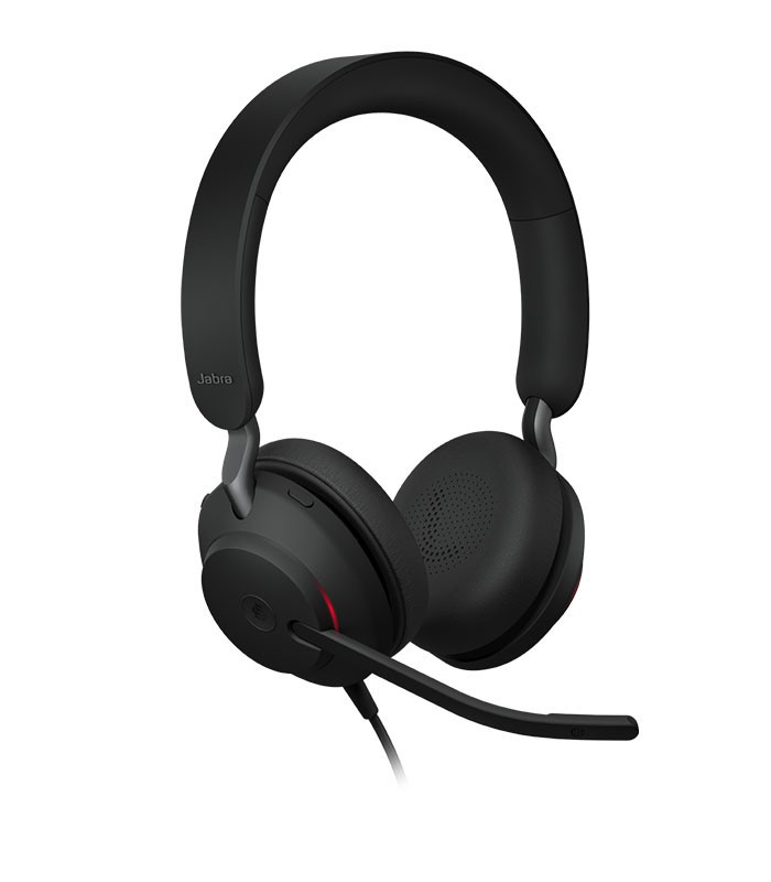 Micro Casque Jabra Casque Jabra Evolve2 40 SE - Filaire -USB