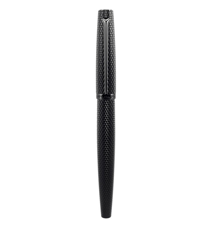 Stylo roller DIPLOMAT Viper noir guilloche R.D41301030