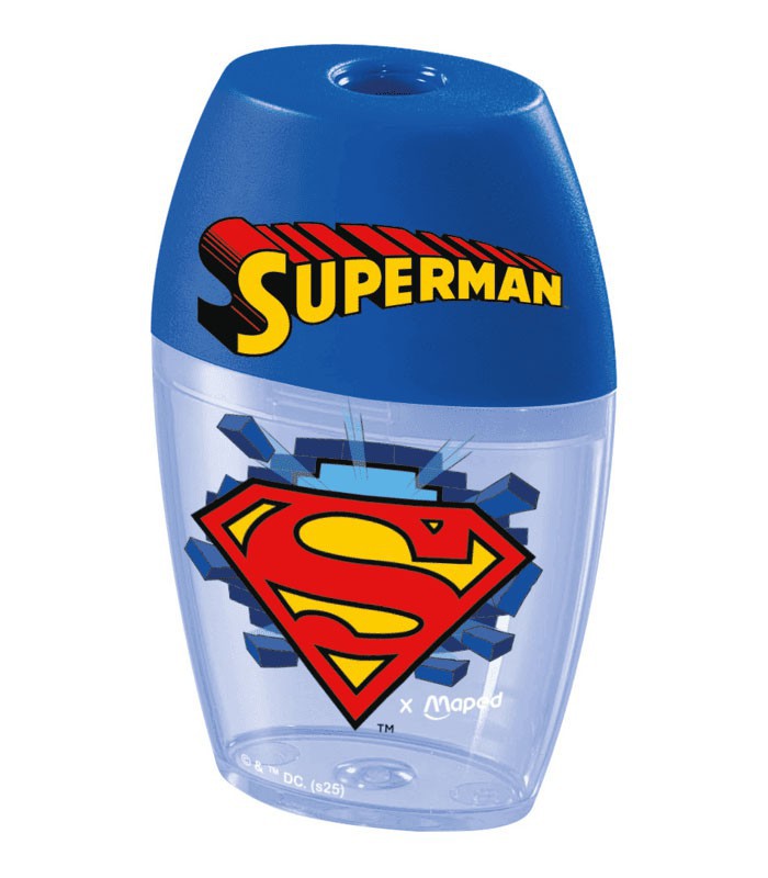Taille-crayon 1 usage réserve superman  R.034034