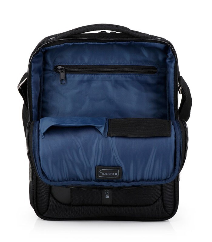Sac reporter homme 24x31x9cm Stark noir 2 compartiments R.408104001