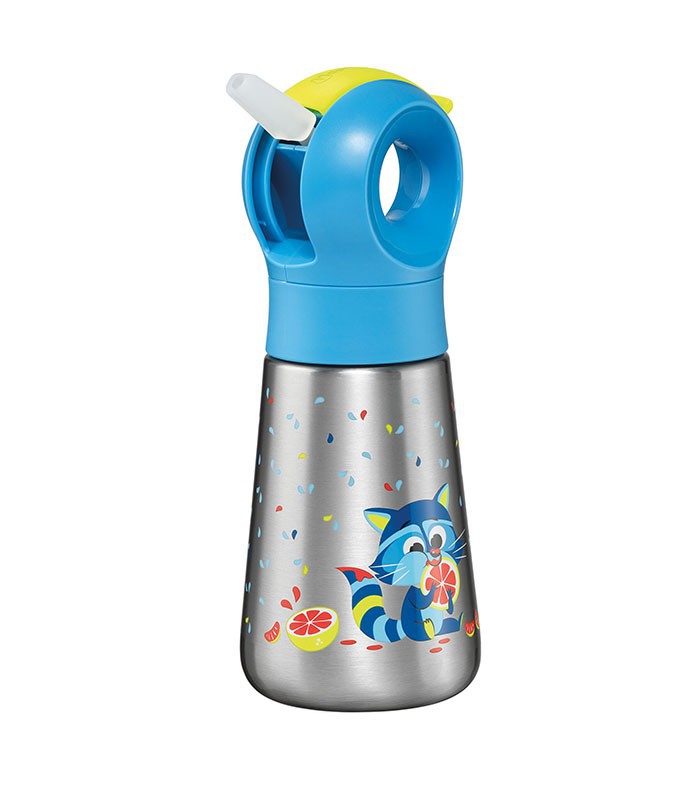 Gourde inox 350ml miniz bleu R.873001  XXX