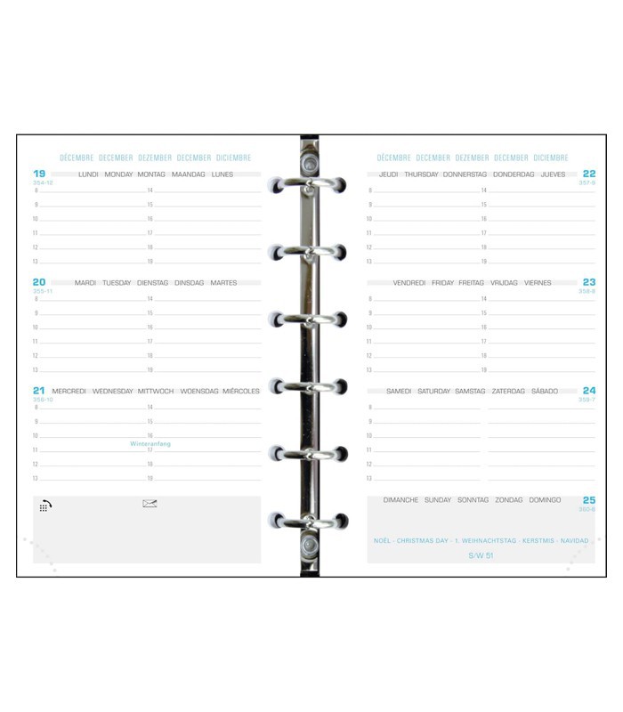 Agenda organiseur exatime 14 Baby Croco rose R.42357E