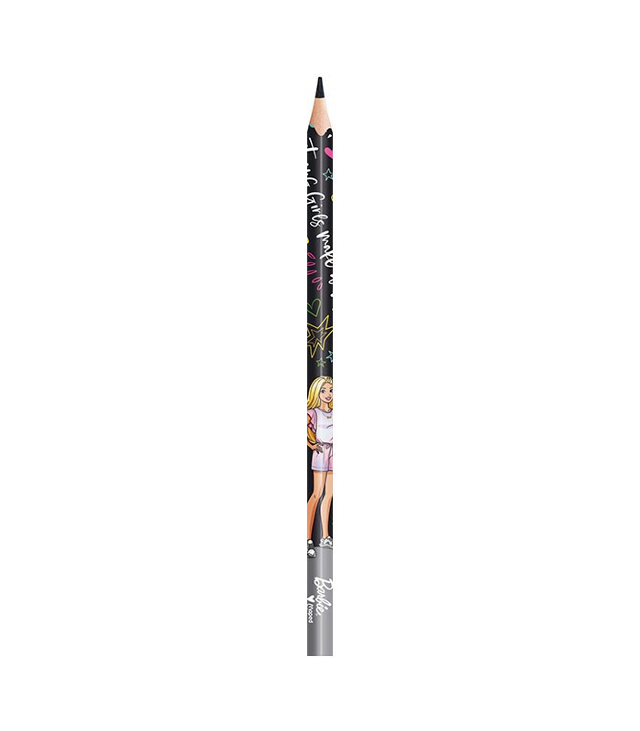 Crayons couleur boîte de 12 barbie rose R.862207