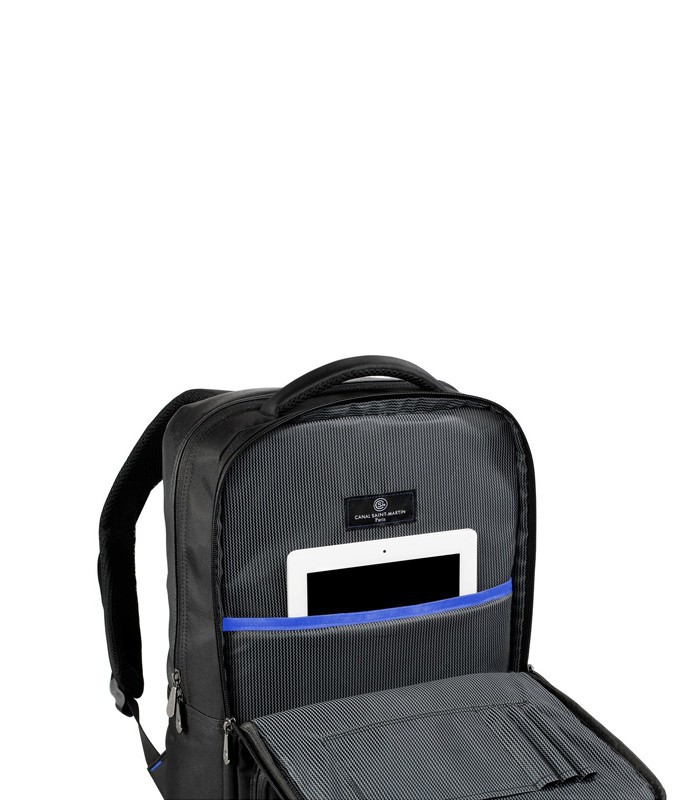 Sac à dos moyen modèle Saint martin 2 compartiments noir R.775685-33 