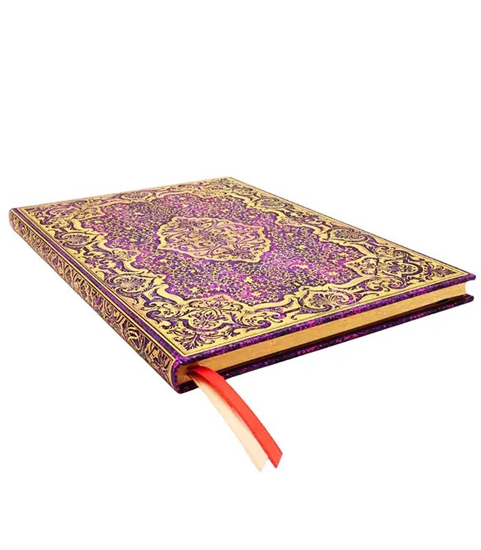 Carnet 125x230mm couverture rigide ligné picaresque 128p R.PB9869-0