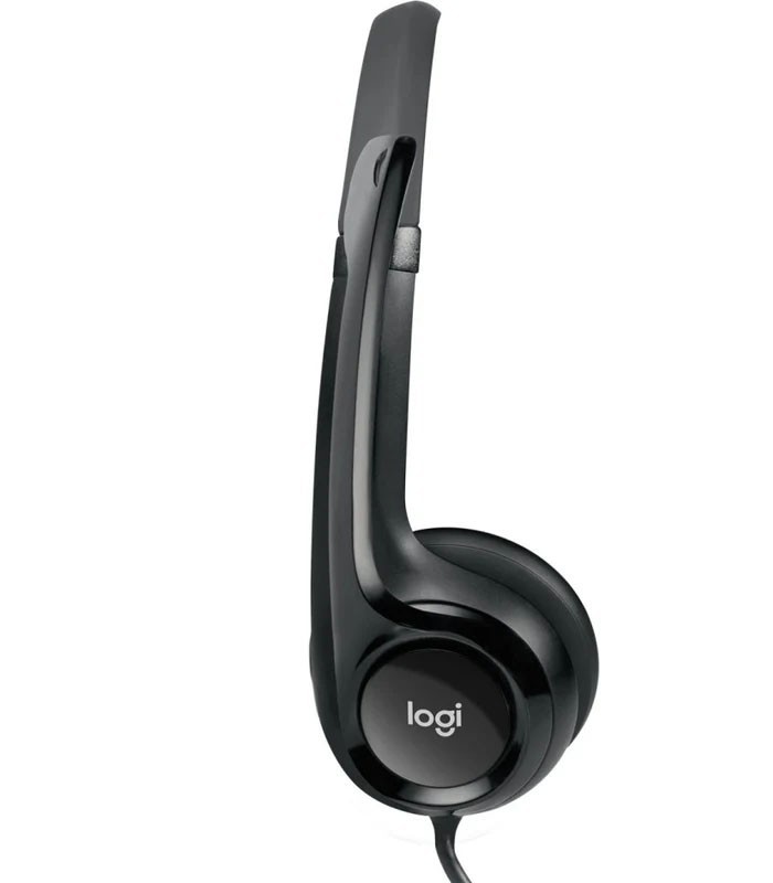 Micro Casque avec fil LOGITECH H390 NOIR entrée USB Antiparasite