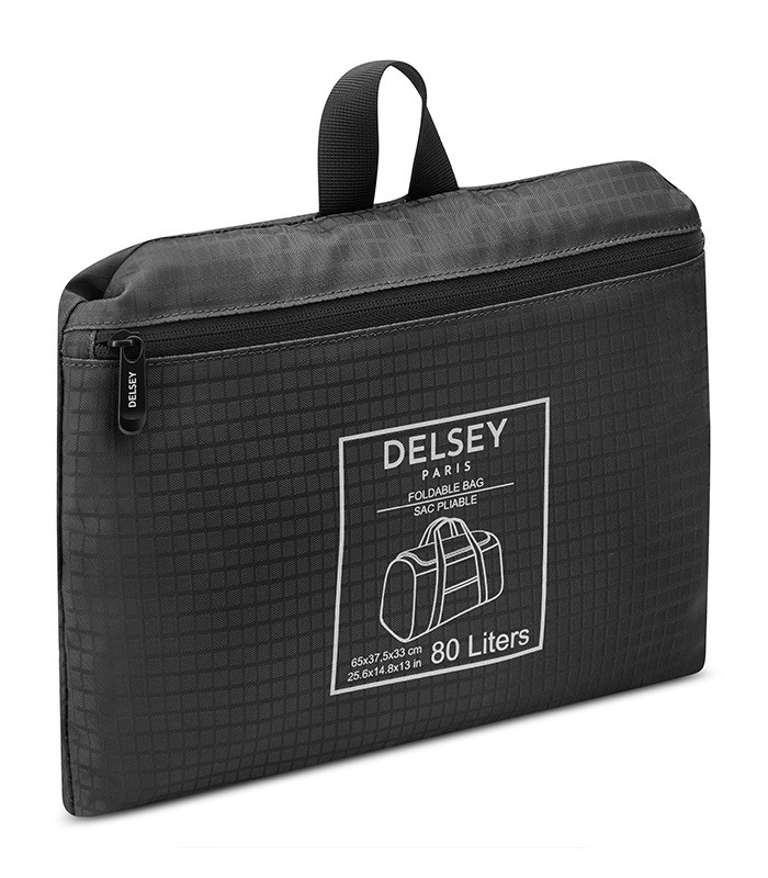 Sac de voyage 65x33x38cm Nomade noir pliable R.00333540500