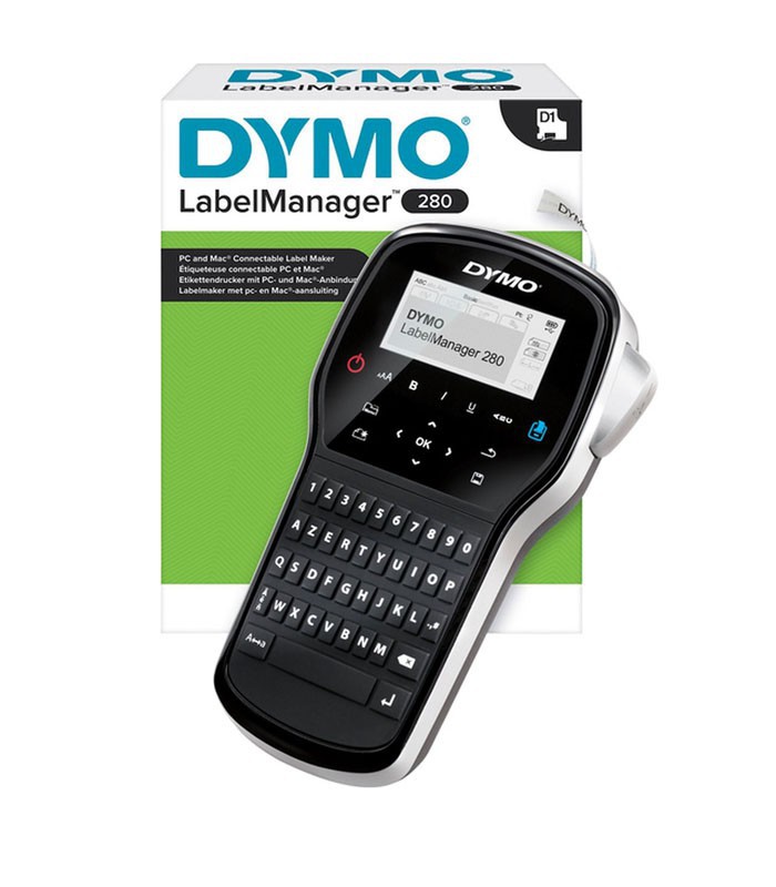 Dymo étiqueteuse Label Manager LM280 azerty rubD1 9/12mm R.S0968950
