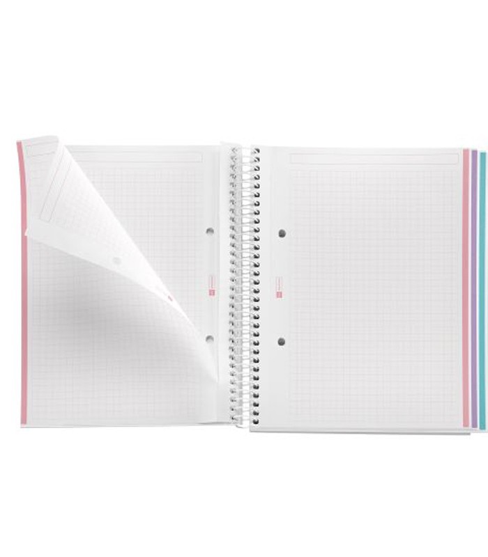 Cahier A5 notebook 5x5 120 pages PP aurora west bay R.MR4096XXX