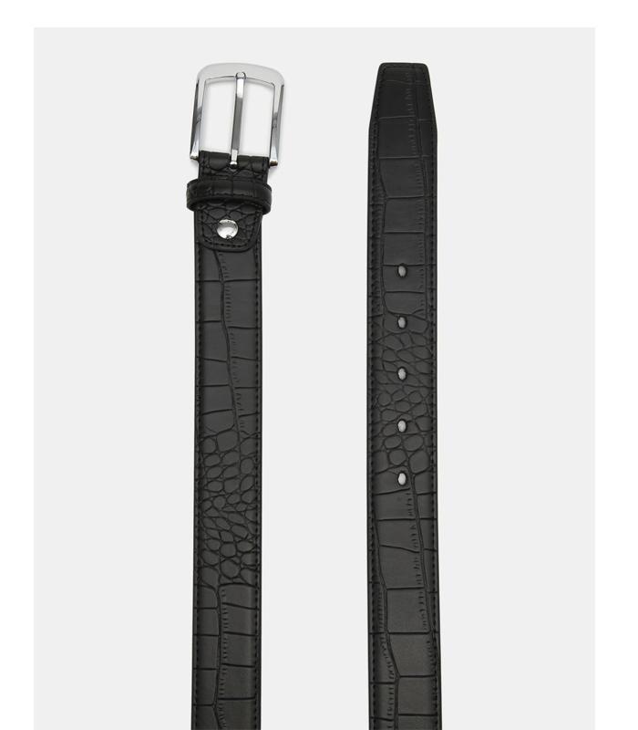 Ceinture homme 110/48 noir/marron R.C036