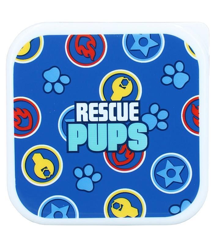 Boîte goûter Paw patrouille fresh bites 3 en 1 bleu R.520-00622