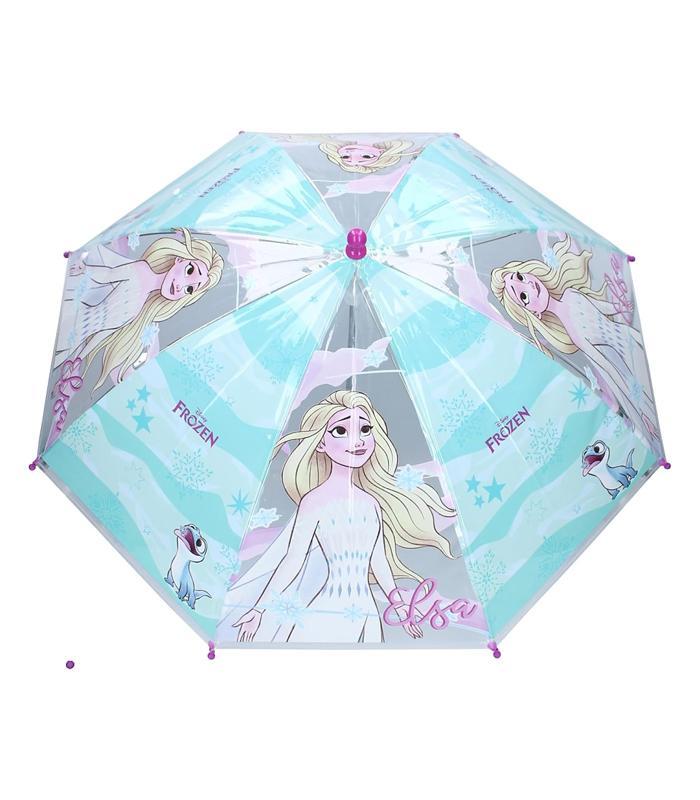 Parapluie Reine des Neiges sunny days ahead bleu R.785-3937