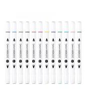 Feutre alcool double pointe pr croquis-graffiti-beaux art 12b R.89700