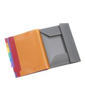 Trieur A4 12 compartiments PP rainbow touch  R.990917-02