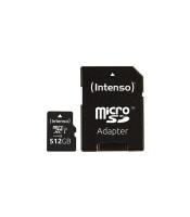 Carte SD 512 Go Intenso micro avec adaptateur UHS I Premium R.3423493