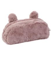 Fourre-tout rond cuddle peluche douce coloris ass R.890361-05