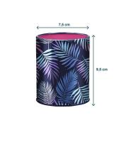 Pot à crayons tropical en métal imprimé R.099464-01