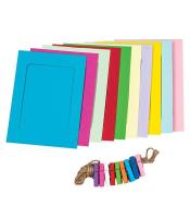 Banderole affiches photos + pinces multicolores R.80275