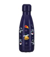 Gourde isotherme 350ml inox Aqua imprimé coloris assortis R.013294-05