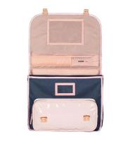 Cartable moyen modèle Ballerine 2 compartiments bleu rose R.099760-01