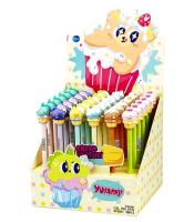 Stylo bille 0.5mm bleu cupcake  R.81318