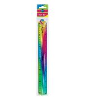 Règle 30cm flexible couleur en dégradé R.81224