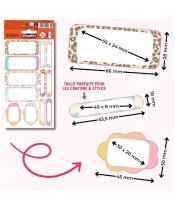 Etiquettes scolaire x12 primaire R.GNP-RDCPRIM