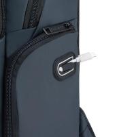 Sac à dos 28x390x14cm Parvis Plus gris résistant eau R.00394460811