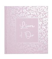 Livre d'or 21x19cm  140 pages rose candy R.47364E