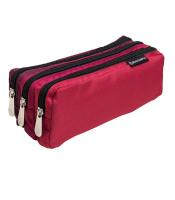 Fourre-tout rectangulaire polyester 3 compart couleur ass R.52950E