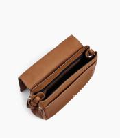 Sac besace porté épaule 30x19x10 cm Aurore cuir grainé R.TAUR1210ASS