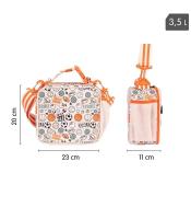 Sac isotherme 3 boîtes alimentaires 3,5L Sports R.08806SPT