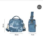 Sac isotherme 3 boîtes alimentaires 3,5L Lava Bleu R.08806LVB