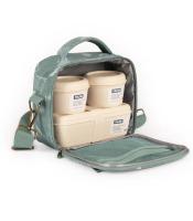Sac isotherme 3 boîtes alimentaires 3,5L Lava vert R.08806LVGR