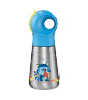 Gourde inox 350ml miniz bleu R.873001  XXX