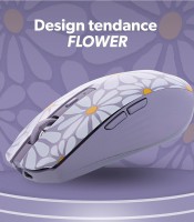 Souris sans fil TNB Bluetooth rechargeable -Flower EXCLUSIV 