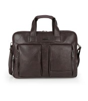 Serviette homme 42x31x9cm 15.6" Command marron R.413820