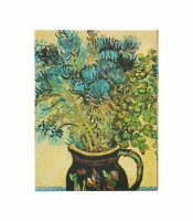 Carnet 175x230mm couverture rigide ligné nature morte 144p R.PB1335-9