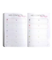 Agenda journalier 15x21 forum office soft harmony R.21429-3-6E FRANCO